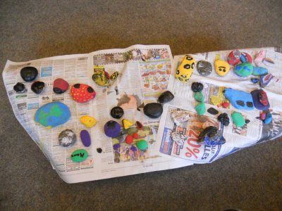 Foto des Albums: Projekttage zum Thema "Natur" (Gruppe: Steine)