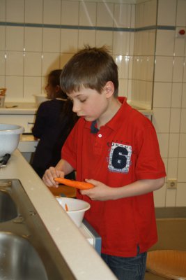 Foto des Albums: Projekttage zum Thema "Natur" (Gruppe: Gemüse - vom Einkauf bis zur Suppe)