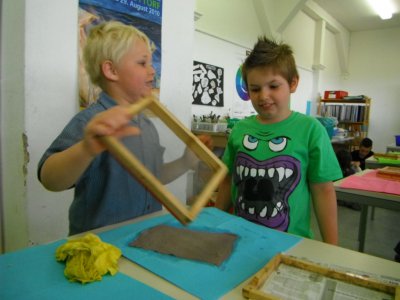 Foto des Albums: Projekttage zum Thema "Natur" (Gruppe: Wald - Baum - Papier)