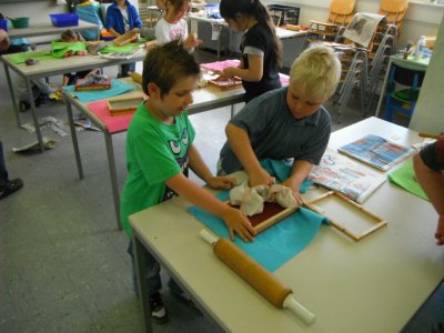 Foto des Albums: Projekttage zum Thema "Natur" (Gruppe: Wald - Baum - Papier)