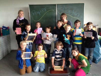 Foto des Albums: Projekttage zum Thema "Natur" (Gruppe: Wald - Baum - Papier)