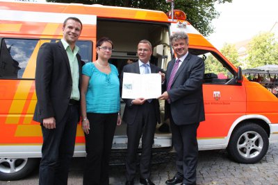Foto des Albums: Demografie-Projekt "Mobiler Bürgerservice" erhielt Auszeichnung (31.07.2012)