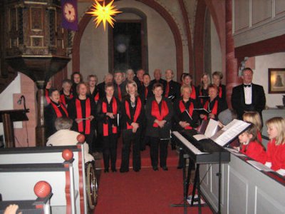 Foto des Albums: Weihnachtliches Singen in der Ev. Kirche Wenings (21. 12. 2008)