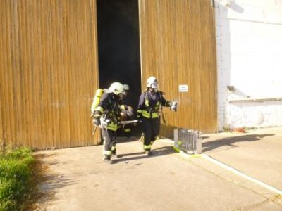 Foto des Albums: Großübung der Feuerwehr