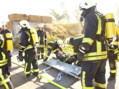 Foto des Albums: Großübung der Feuerwehr