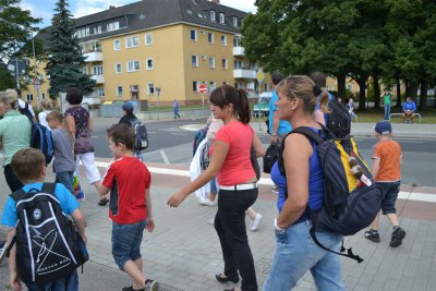 Foto des Albums: Einlaufkids in Rostock