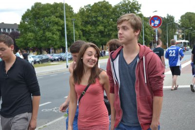 Foto des Albums: Einlaufkids in Rostock