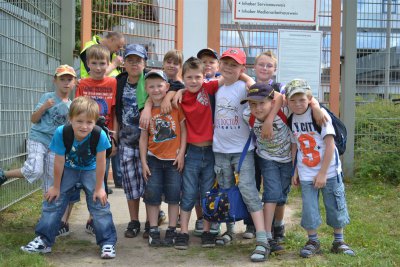 Foto des Albums: Einlaufkids in Rostock
