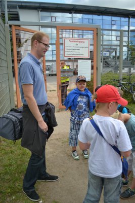 Foto des Albums: Einlaufkids in Rostock