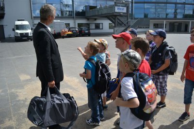 Foto des Albums: Einlaufkids in Rostock