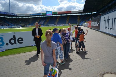 Foto des Albums: Einlaufkids in Rostock