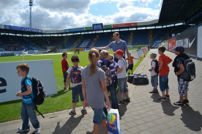 Foto des Albums: Einlaufkids in Rostock