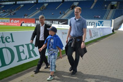 Foto des Albums: Einlaufkids in Rostock