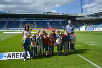 Foto des Albums: Einlaufkids in Rostock