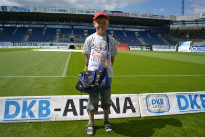 Foto des Albums: Einlaufkids in Rostock