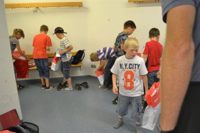 Foto des Albums: Einlaufkids in Rostock