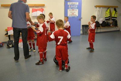 Foto des Albums: Einlaufkids in Rostock