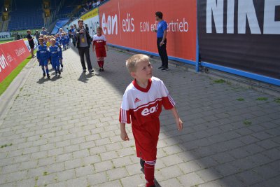 Foto des Albums: Einlaufkids in Rostock