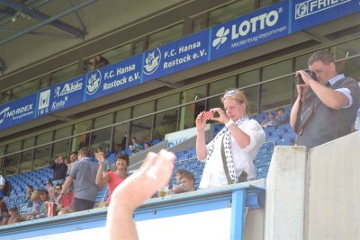 Foto des Albums: Einlaufkids in Rostock