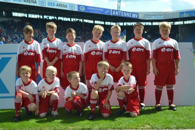 Foto des Albums: Einlaufkids in Rostock