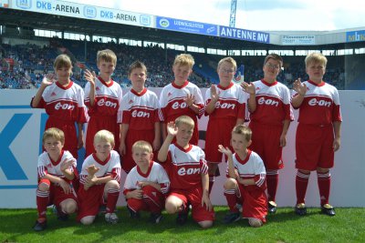 Foto des Albums: Einlaufkids in Rostock