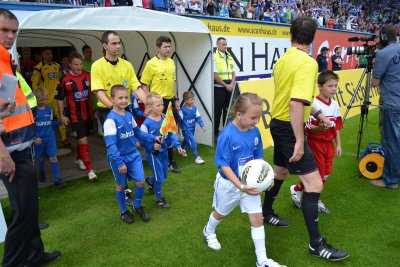 Foto des Albums: Einlaufkids in Rostock