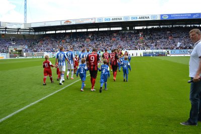 Foto des Albums: Einlaufkids in Rostock