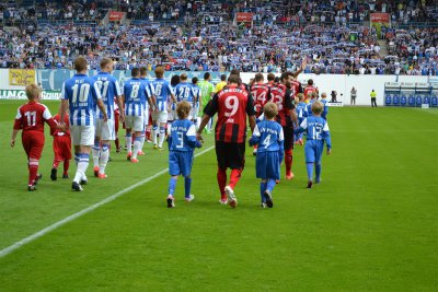 Foto des Albums: Einlaufkids in Rostock