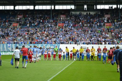 Foto des Albums: Einlaufkids in Rostock