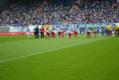 Foto des Albums: Einlaufkids in Rostock