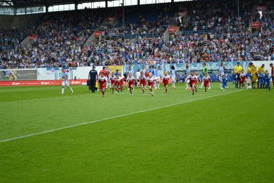 Foto des Albums: Einlaufkids in Rostock