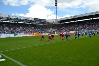 Foto des Albums: Einlaufkids in Rostock