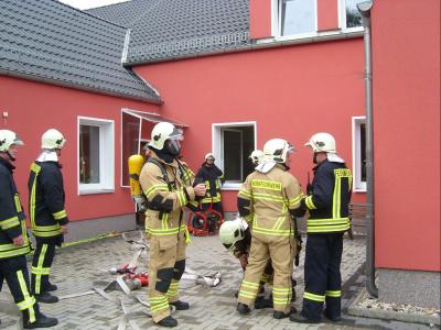 Vorschaubild: Feuerwehreinsatzübung der FFw Schwarzheide (Foto: Stadt Schwarzheide)