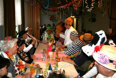 Vorschaubild: Im Gemeinschaftsraum findet traditionell der Seniorenfasching statt. (Foto: Stadt Schwarzheide)