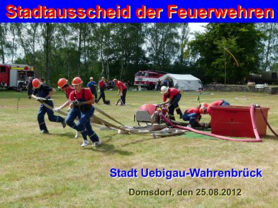 Foto des Albums: Stadtausscheid der Feuerwehren am 25.8.12 (23. 10. 2012)