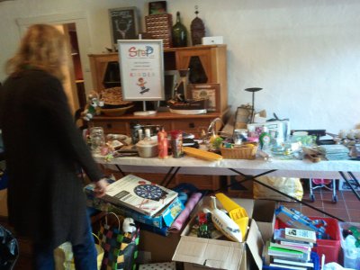 Fotoalbum Flohmarktstand der SteP