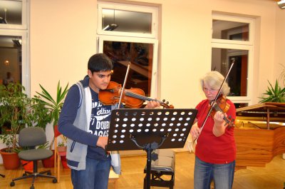 Foto des Albums: Kurzweiliges Kontrastprogramm bei Saalstunde