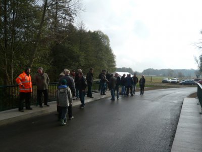 Foto des Albums: Übergabe der Brücke in Groß Leppin