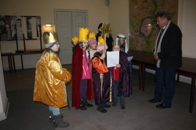 Foto des Albums: Sternsinger beim Wittstocker Bürgermeister (10.01.2013)