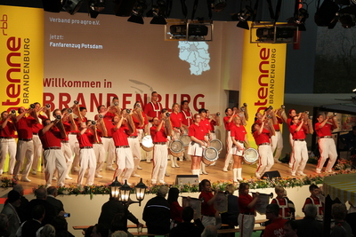 Foto des Albums: Fanfarenzug Potsdam - Auftritt Internationale Grüne Woche (19.01.2013)