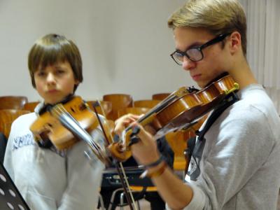 Foto des Albums: Ein Probenabend mit dem Kammermusikensemble Lübz