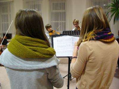 Foto des Albums: Ein Probenabend mit dem Kammermusikensemble Lübz