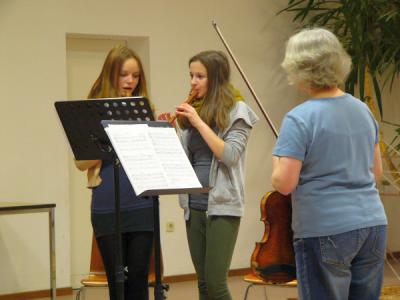 Foto des Albums: Ein Probenabend mit dem Kammermusikensemble Lübz