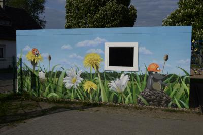 Unsere Garage  (Bild vergr&ouml;&szlig;ern)