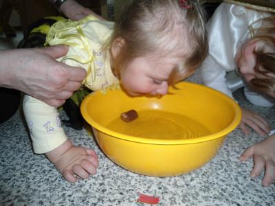 Auch Leonie traut sich und ??  (Bild vergrößern)