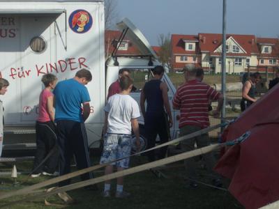 Foto des Albums: Projekt Zirkus - Aufbau