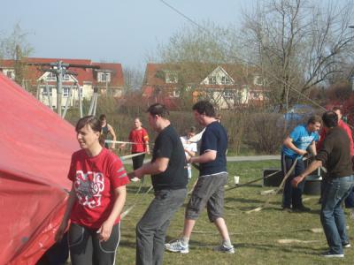 Foto des Albums: Projekt Zirkus - Aufbau