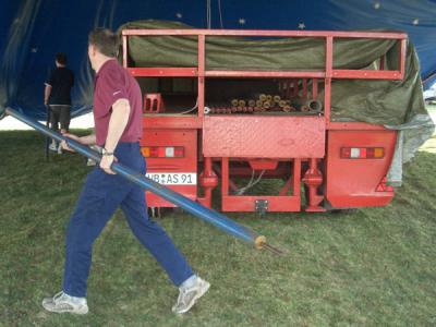 Foto des Albums: Projekt Zirkus - Aufbau