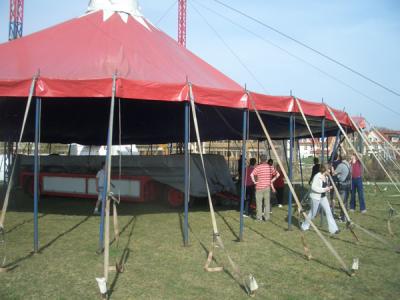 Foto des Albums: Projekt Zirkus - Aufbau