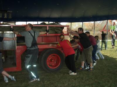 Foto des Albums: Projekt Zirkus - Aufbau